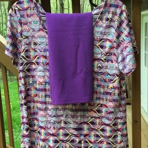 Lularoe Large Classic, XL Cassie, NWOT